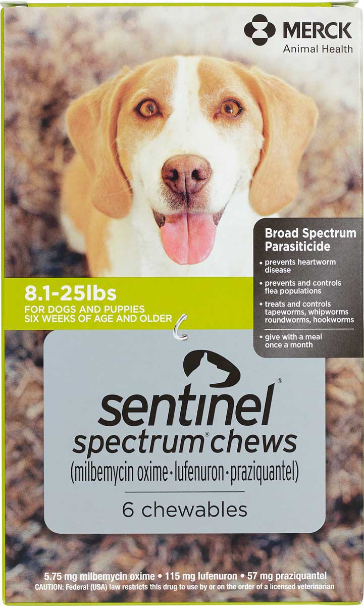 seresto sentinel spectrum for dogs