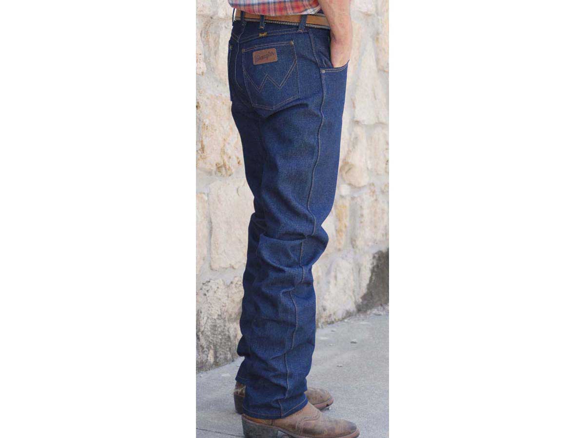 Wrangler Men's Premium Performance Dark Stone Cowboy Cut Slim Fit