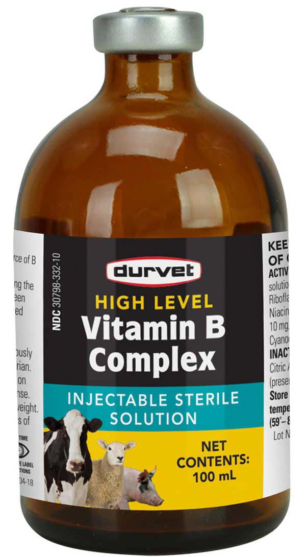 Vitamin B Complex Fortified Injection For Animals