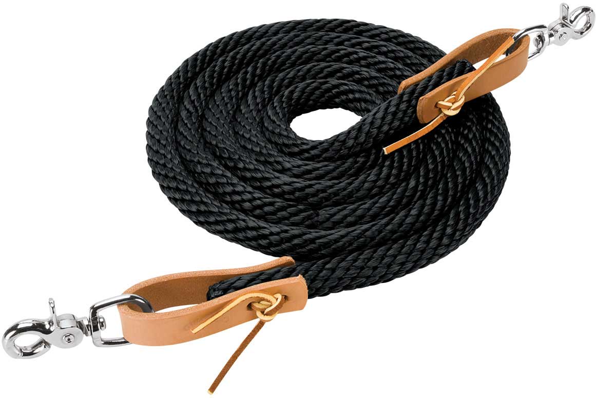 Poly Roping Horse Reins Weaver Leather - Reins | Western Horse Tack ...