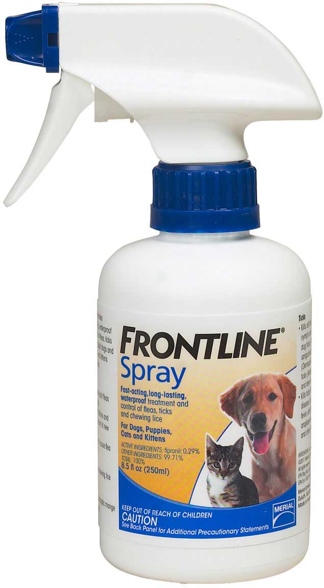 frontline flea spray for dogs