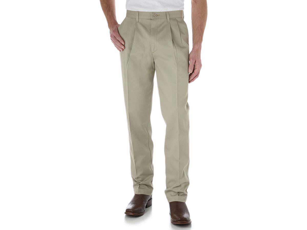 Riata Wrinkle Resistant Mens Slacks Wrangler - Mens Jeans | Mens Clothing
