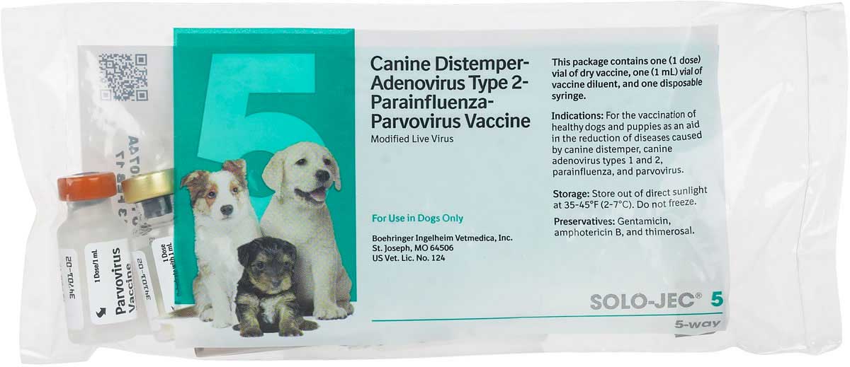 5 in 1 vaccine for puppies