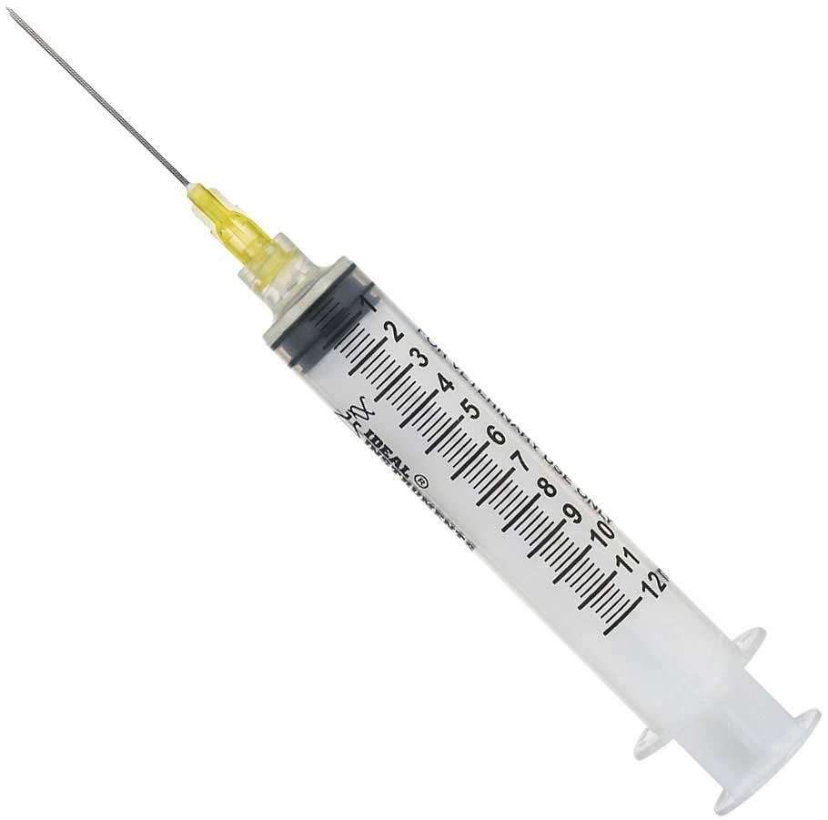 Disposable Syringe w /Needle Ideal Instruments - Needles Syringes