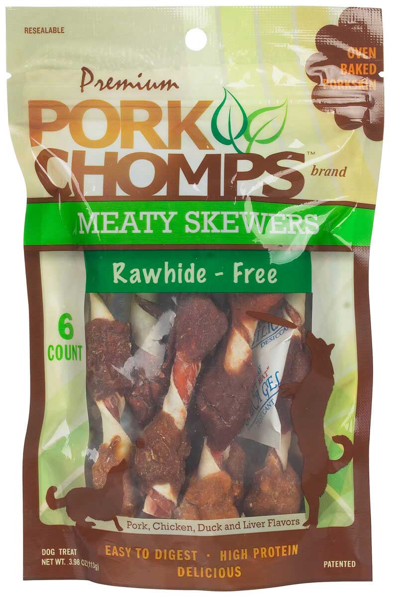 pork chomps vs rawhide
