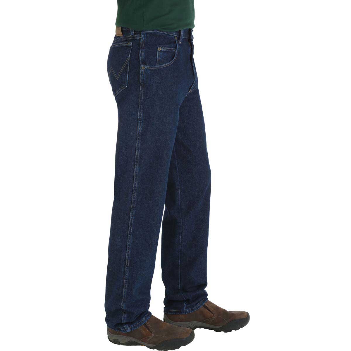 Rugged Wear Relaxed Fit Mens Jeans Wrangler - Mens Clothing
